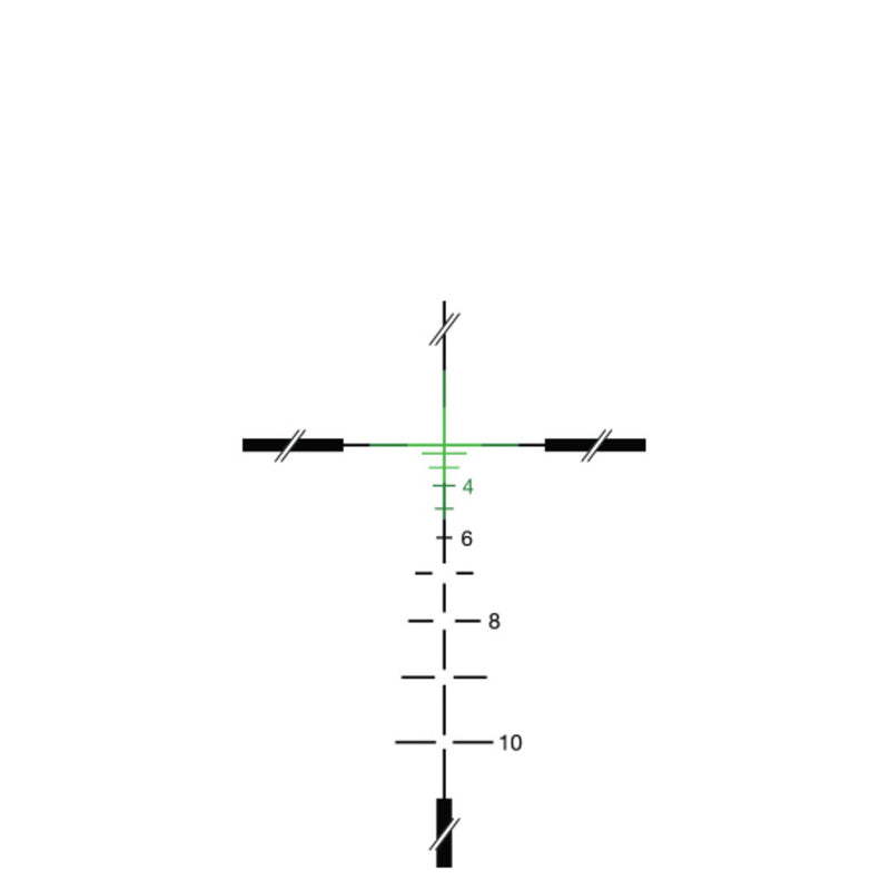 Trijicon 100554 ACOG ECOS Combo Flat Dark Earth 4x32mm Illuminated Green Crosshair .223/5.56 BDC Reticle