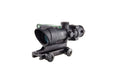 Trijicon 100218 ACOG Black Hardcoat Anodized 4x 32mm Illuminated Green Chevron .223/5.56 BDC Reticle