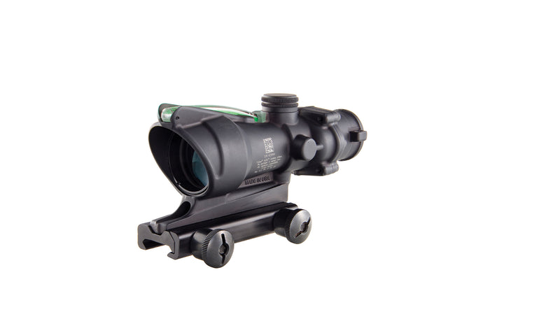 Trijicon 100218 ACOG Black Hardcoat Anodized 4x 32mm Illuminated Green Chevron .223/5.56 BDC Reticle