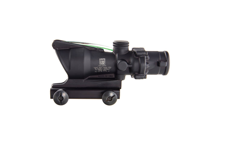 Trijicon 100218 ACOG Black Hardcoat Anodized 4x 32mm Illuminated Green Chevron .223/5.56 BDC Reticle