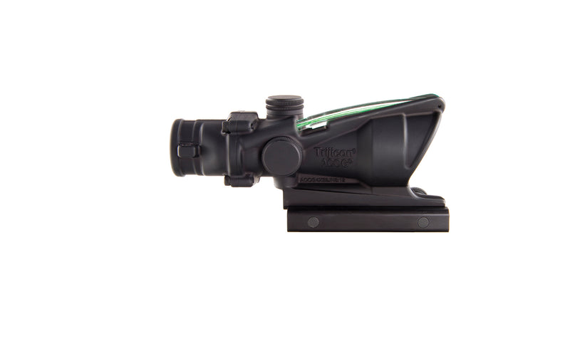 Trijicon 100218 ACOG Black Hardcoat Anodized 4x 32mm Illuminated Green Chevron .223/5.56 BDC Reticle
