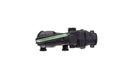 Trijicon 100218 ACOG Black Hardcoat Anodized 4x 32mm Illuminated Green Chevron .223/5.56 BDC Reticle