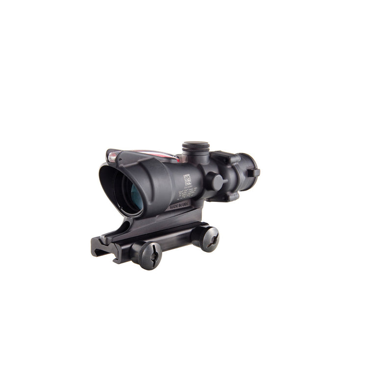 Trijicon 100220 ACOG Black Hardcoat Anodized 4x32mm Illuminated Red Horseshoe w/ Red Dot 6.8 SPC Reticle