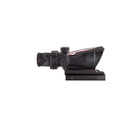 Trijicon 100220 ACOG Black Hardcoat Anodized 4x32mm Illuminated Red Horseshoe w/ Red Dot 6.8 SPC Reticle