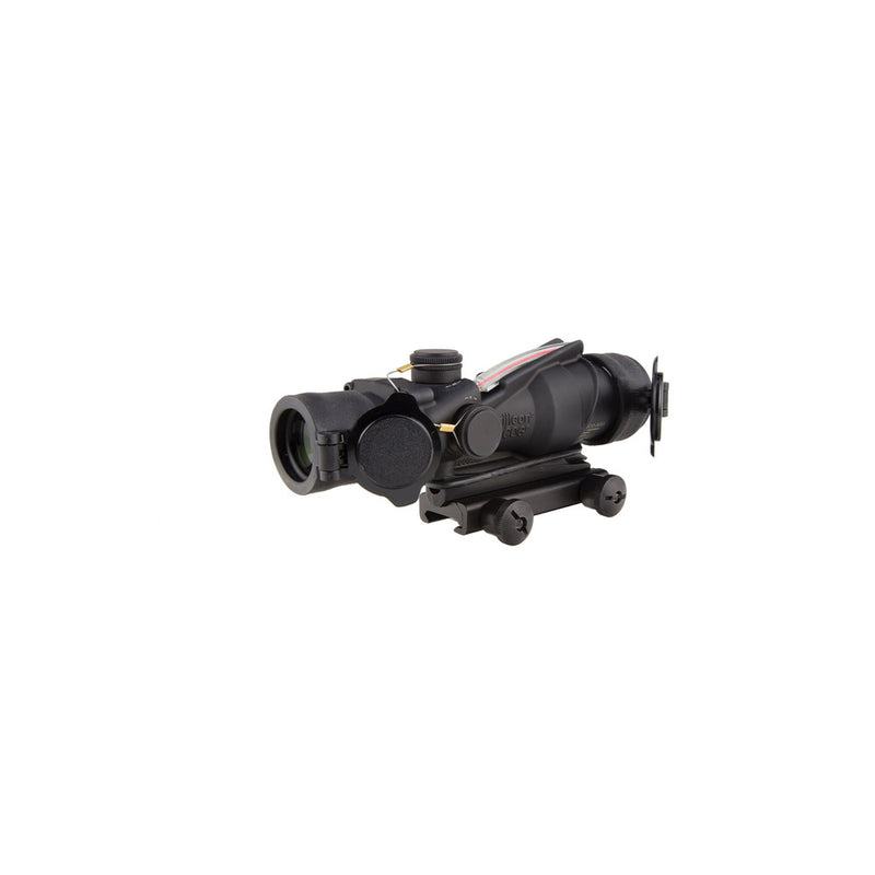 Trijicon 100229 ACOG Black Hardcoat Anodized 4x 32mm Illuminated Green Chevron Reticle