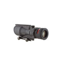 Trijicon 100006 ACOG Black Hardcoat Anodized 6x 48mm Illuminated Red Chevron 50 BMG Reticle