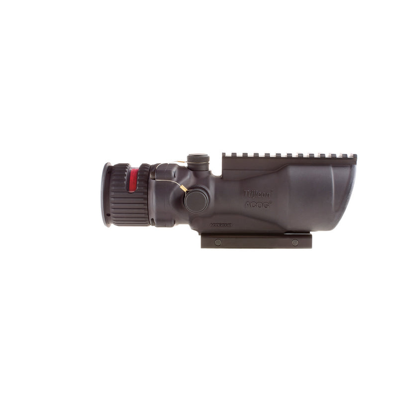 Trijicon 100006 ACOG Black Hardcoat Anodized 6x 48mm Illuminated Red Chevron 50 BMG Reticle