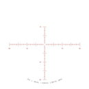 Trijicon 3000010 Tenmile HX Satin Black 5-25x50mm 30mm Tube LED Illuminated Red MOA Center Dot Reticle