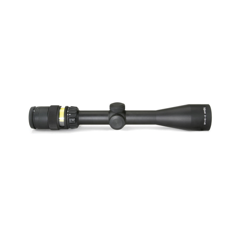 Trijicon 200001 AccuPoint Black Hardcoat Anodized 3-9x 40mm 1" Tube Illuminated Duplex Crosshair w/Amber Dot Reticle