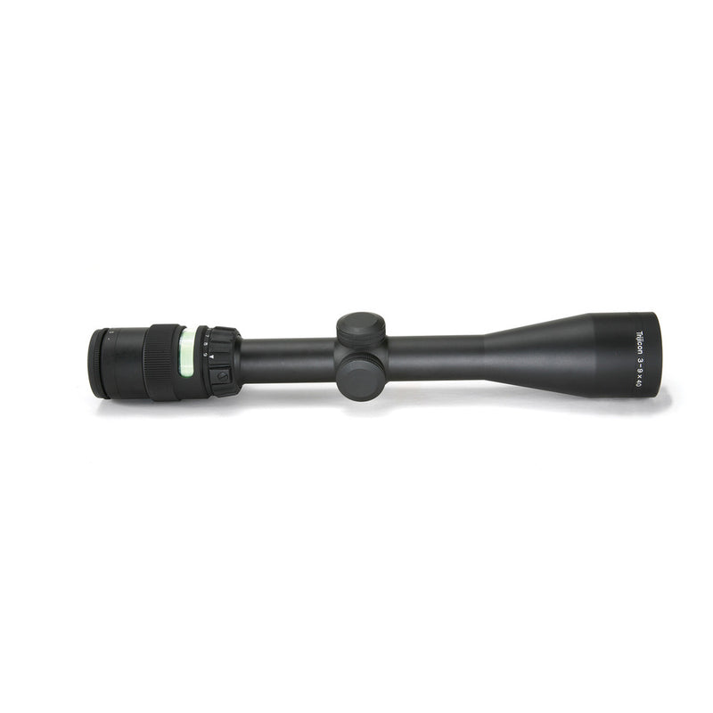 Trijicon 200008 AccuPoint Black Hardcoat Anodized 3-9x 40mm 1" Tube Illuminated Green Triangle Post Reticle