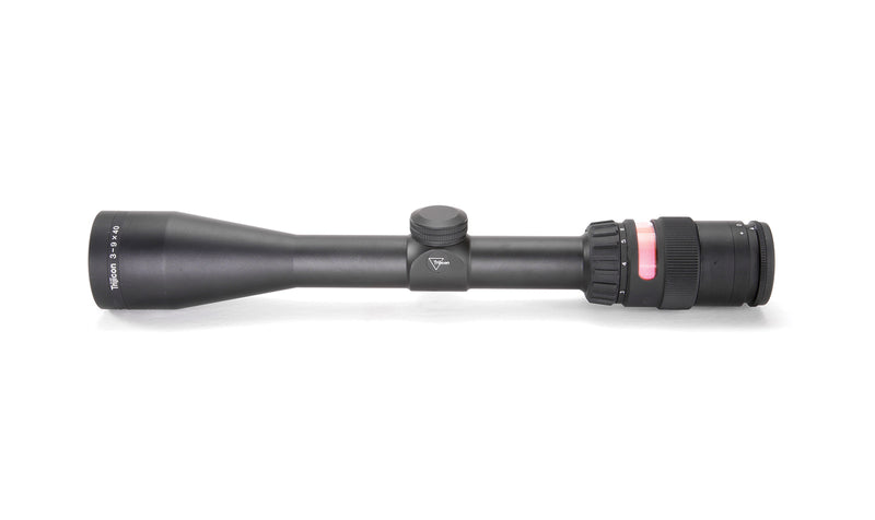Trijicon 200010 AccuPoint Black Hardcoat Anodized 3-9x 40mm 1" Tube Illuminated Red Triangle Post Reticle