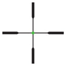 Trijicon 200024 AccuPoint Black Hardcoat Anodized 2.5-10x56mm 30mm Tube Illuminated Duplex Crosshair w/Green Dot Reticle
