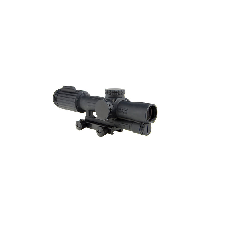 Trijicon 1600002 VCOG Black Hardcoat Anodized 1-6x 24mm LED Illuminated Red Horseshoe Dot w/Crosshair 223 55gr Reticle