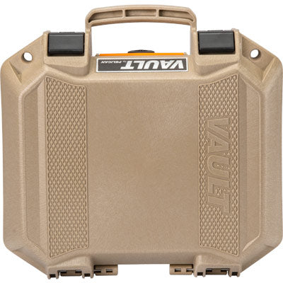 PELICAN VCV100 Vault Small Pistol Case Tan-Optics Force