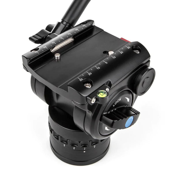 SIRUI VA/VH Series Fluid Video Heads W/QR Plate-Optics Force