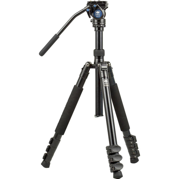 SIRUI W-2004 Series Aluminum Tripod & VA-5 Ultra-Compact Video Head Kit-Optics Force