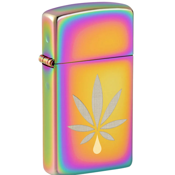 Zippo Cannabis Leaf Design-Optics Force