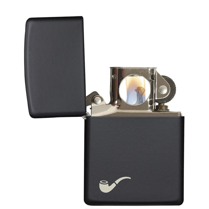 Zippo Pipe Black Matte-Optics Force