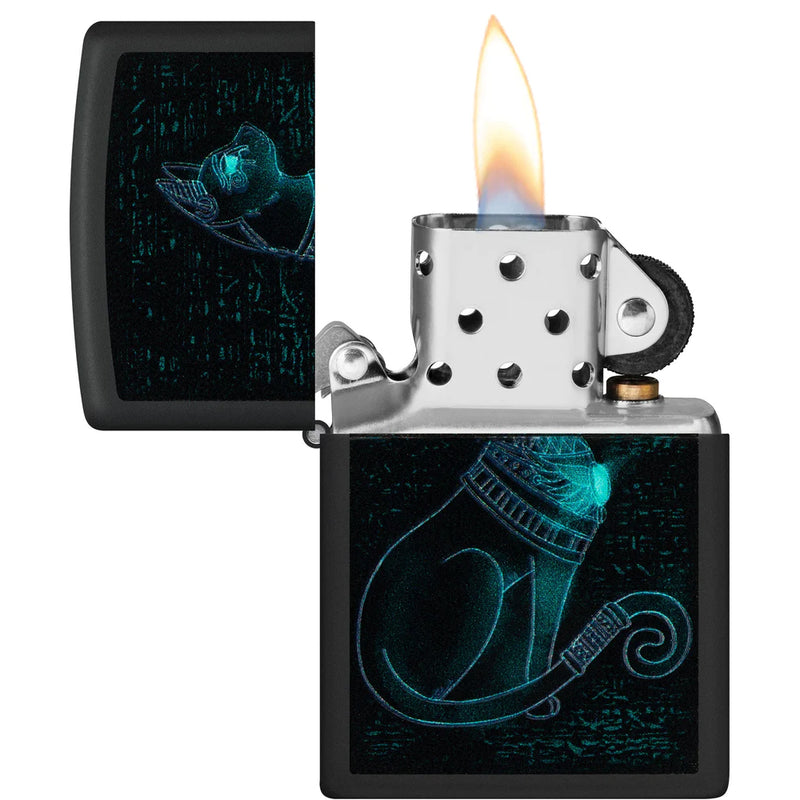 Zippo Spiritual Cat Design-Optics Force