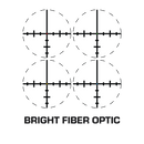 Swampfox Tomahawk II 1-6X24 SFP LPVO BFO Bright Fiber Optic Riflescope