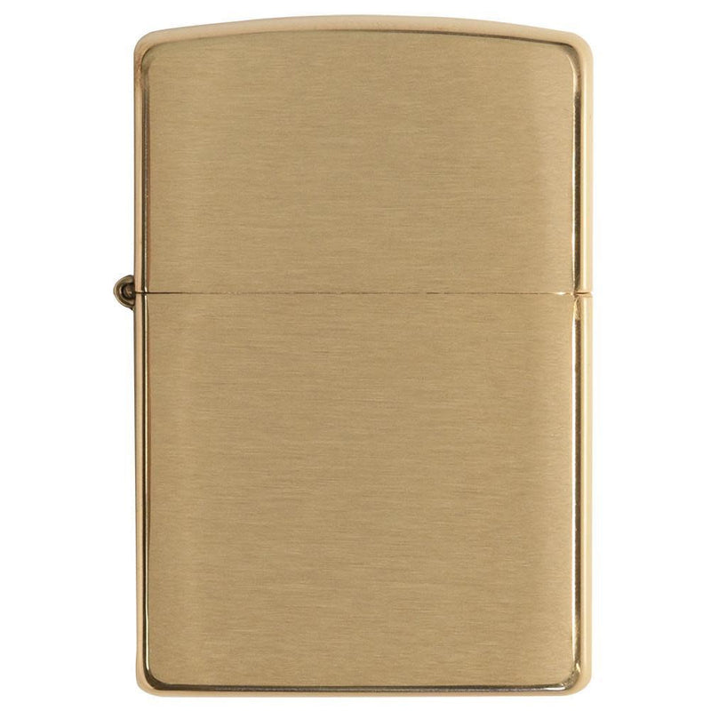 Zippo Classic Brushed Brass-Optics Force