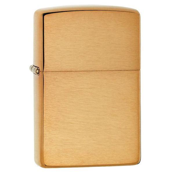 Zippo Classic Brushed Brass-Optics Force