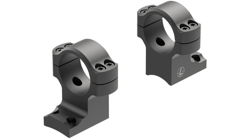 Leupold BlackCountry 2 piece Ringmounts-Browning X-Bolt-1"-High-Optics Force