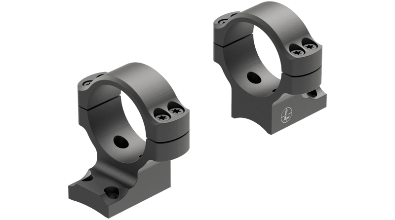 Leupold BlackCountry 2 piece Ringmounts-Browning X-Bolt-30mm-Medium-Optics Force
