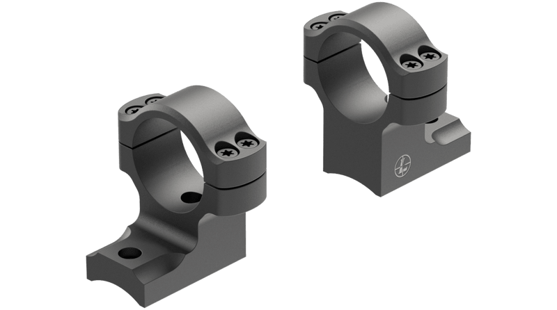 Leupold BlackCountry 2 piece Ringmounts-Kimber 84M-1"-High-Optics Force