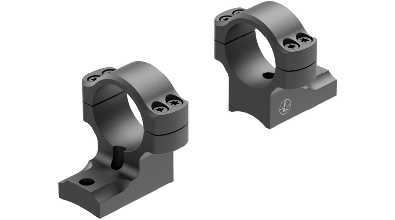 Leupold BlackCountry 2 piece Ringmounts-Remington 700-1"-Medium-Optics Force