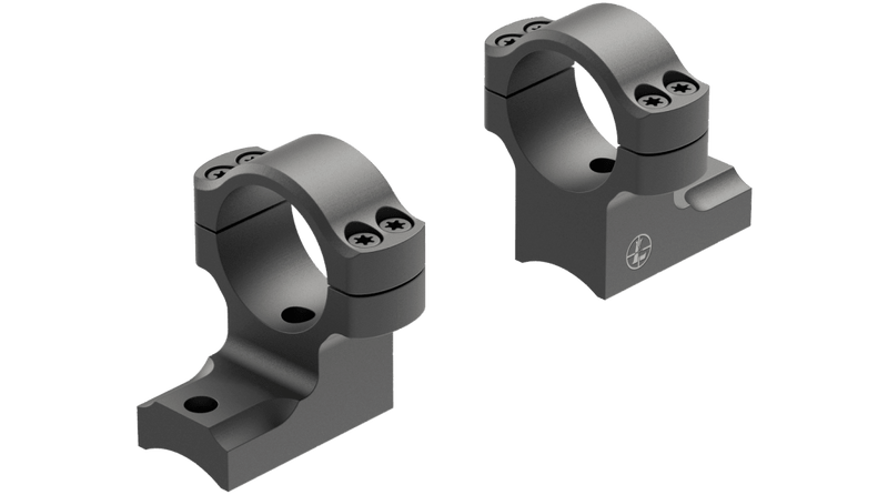Leupold BlackCountry 2 piece Ringmounts-Savage 10/110 Round Rcvr-1"-High-Optics Force