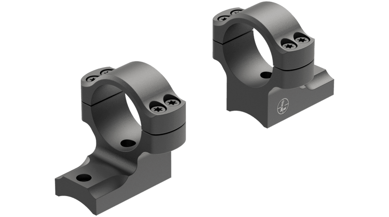 Leupold BlackCountry 2 piece Ringmounts-Savage 10/110 Round Rcvr-1"-Medium-Optics Force