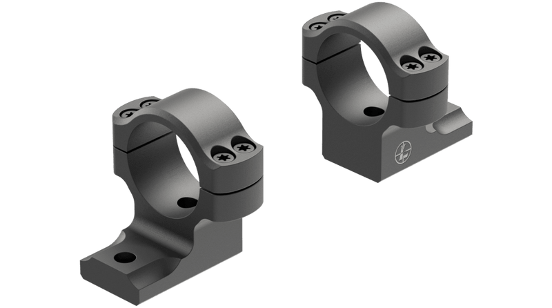 Leupold BlackCountry 2 piece Ringmounts-Tikka T-3/T3x Hunter-1"-Medium-Optics Force