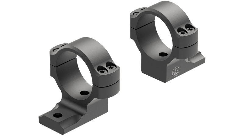 Leupold BlackCountry 2 piece Ringmounts-Tikka T-3/T3x Hunter-30mm-Medium-Optics Force