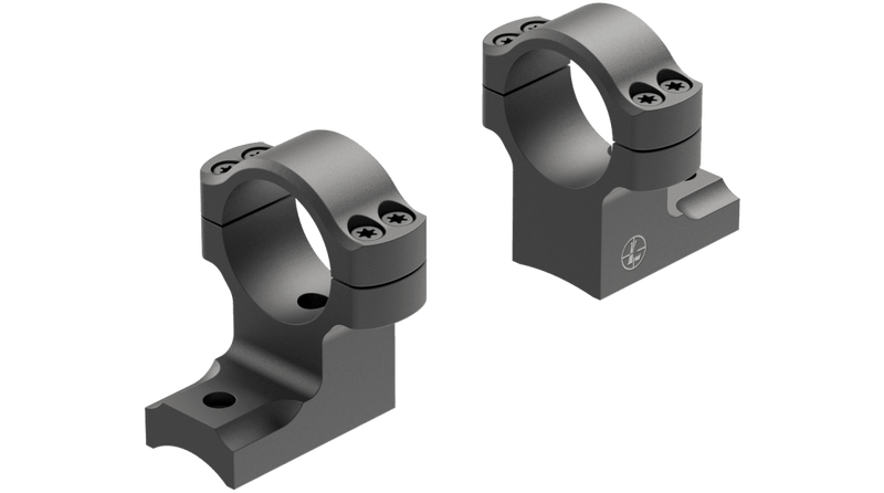 Leupold BlackCountry 2 piece Ringmounts-Weatherby Mark V (6 Lug)-1"-High-Optics Force