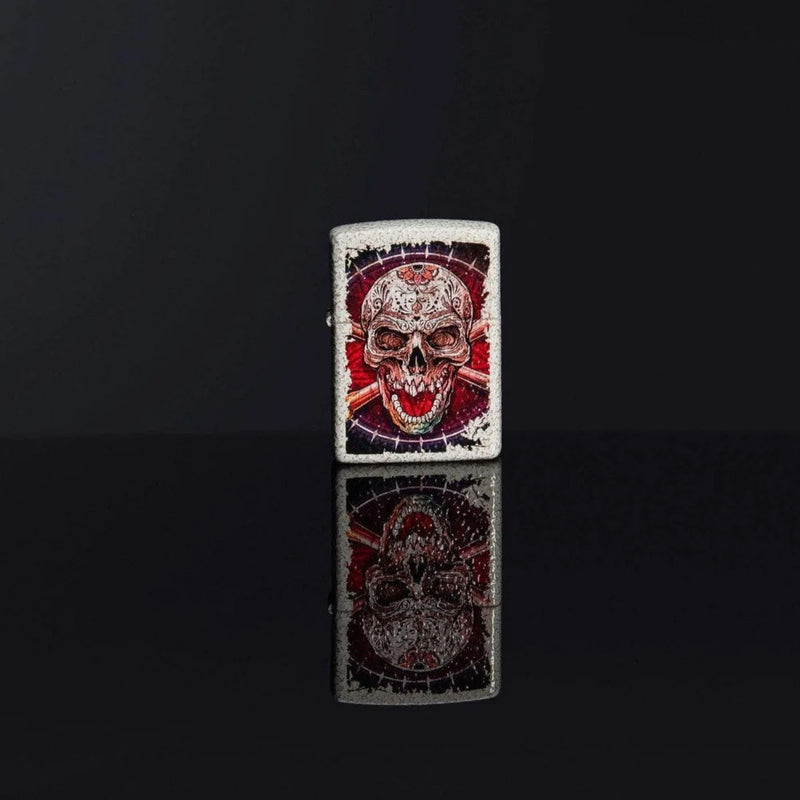 Zippo Skull Design-Optics Force