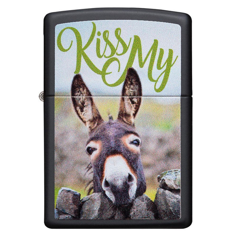 Zippo Kiss My Donkey Design-Optics Force