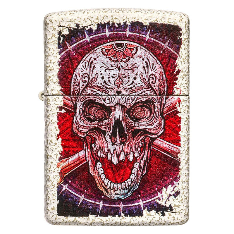 Zippo Skull Design-Optics Force