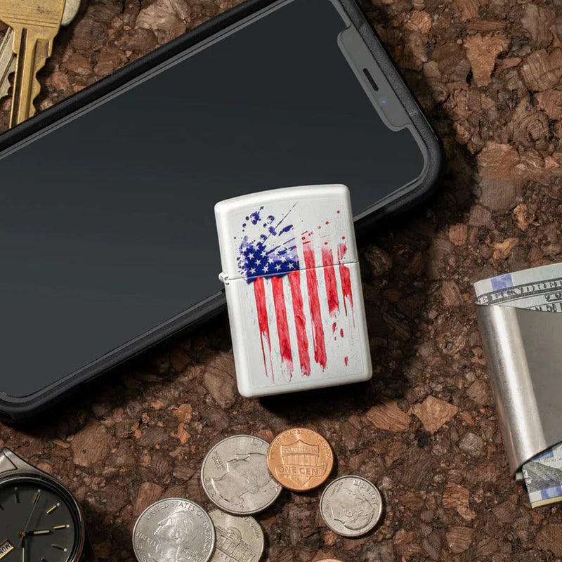 Zippo US Flag Design-Optics Force