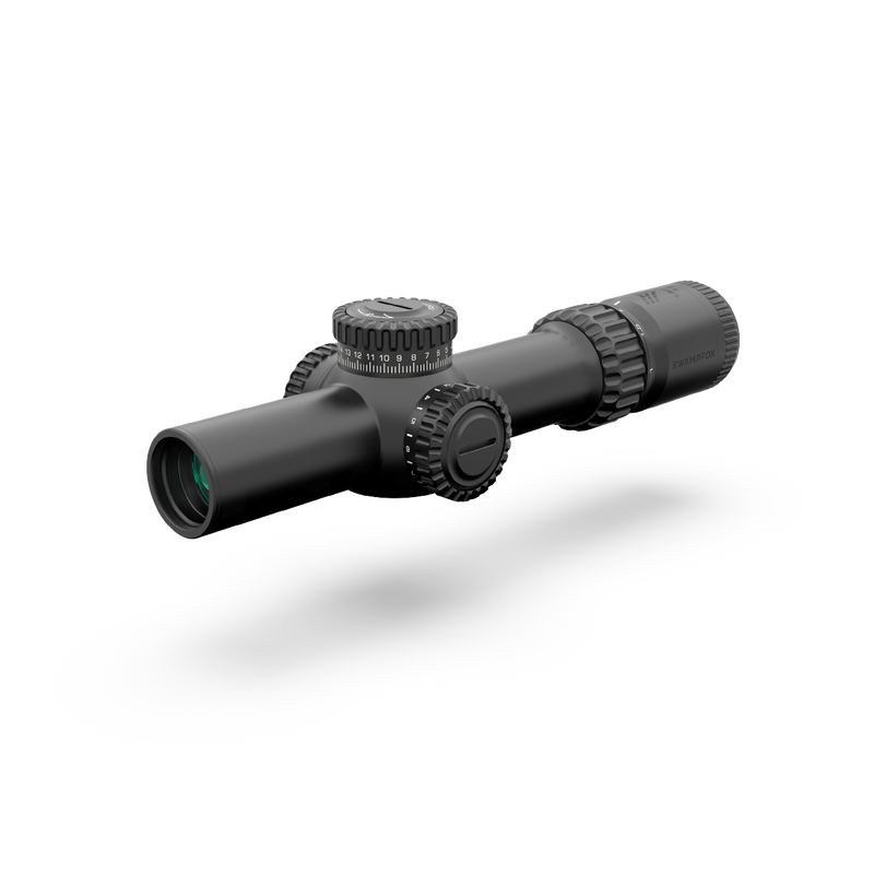 Swampfox Warhorse 1-6x24 FFP LPVO Dragoon MIL Riflescope