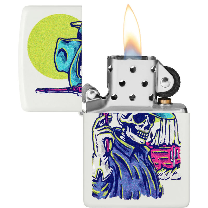 Zippo Wild West Skeleton Design-Optics Force