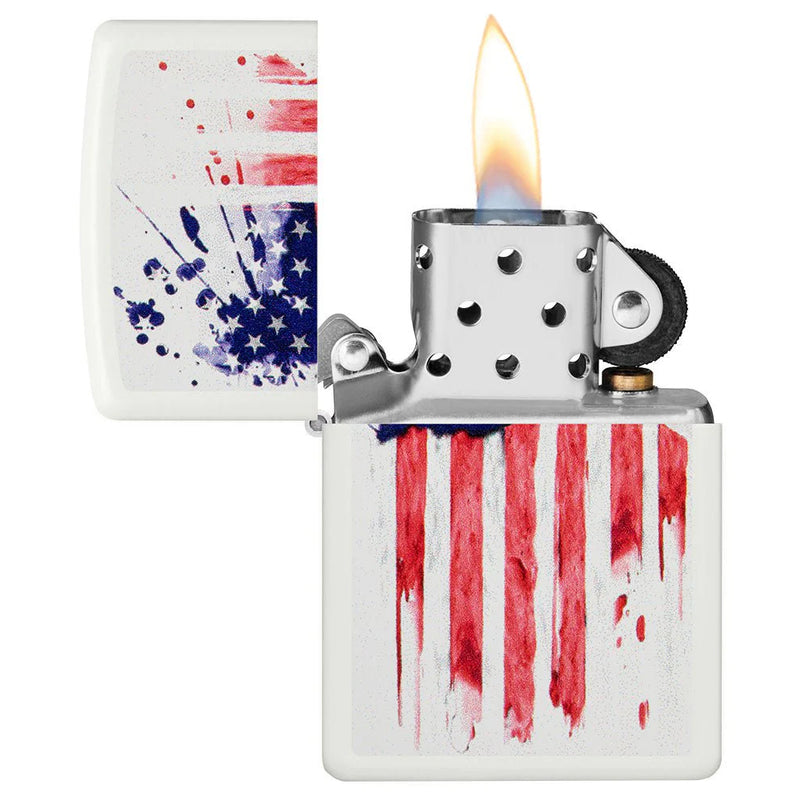 Zippo US Flag Design-Optics Force