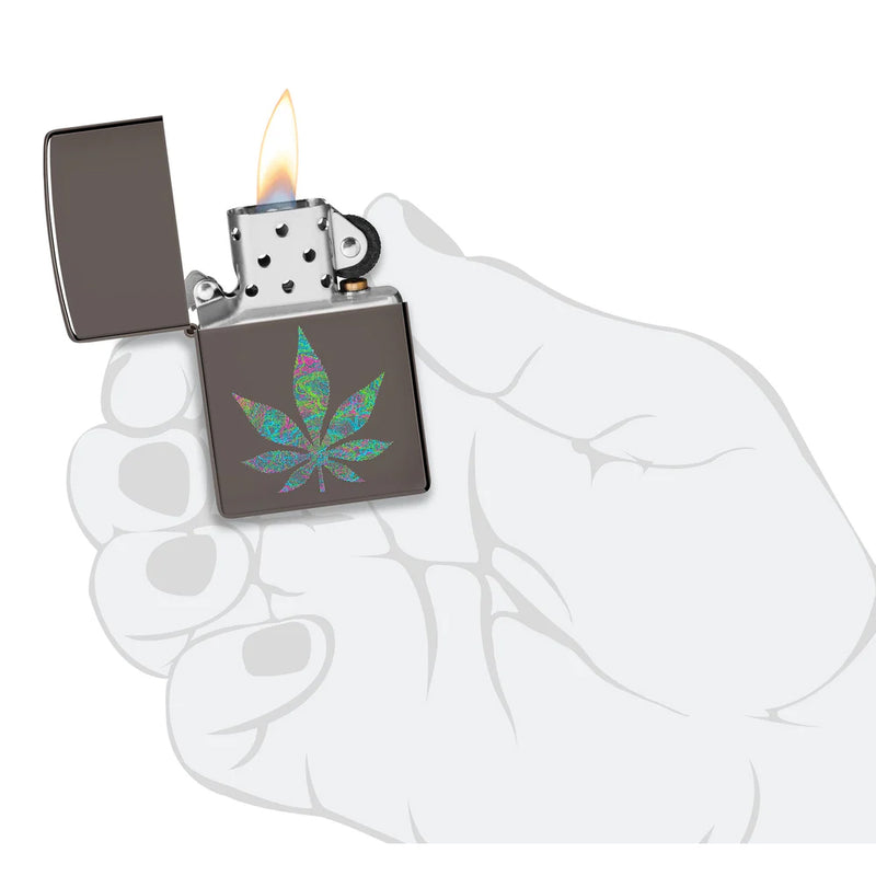 Zippo Funky Cannabis Design-Optics Force