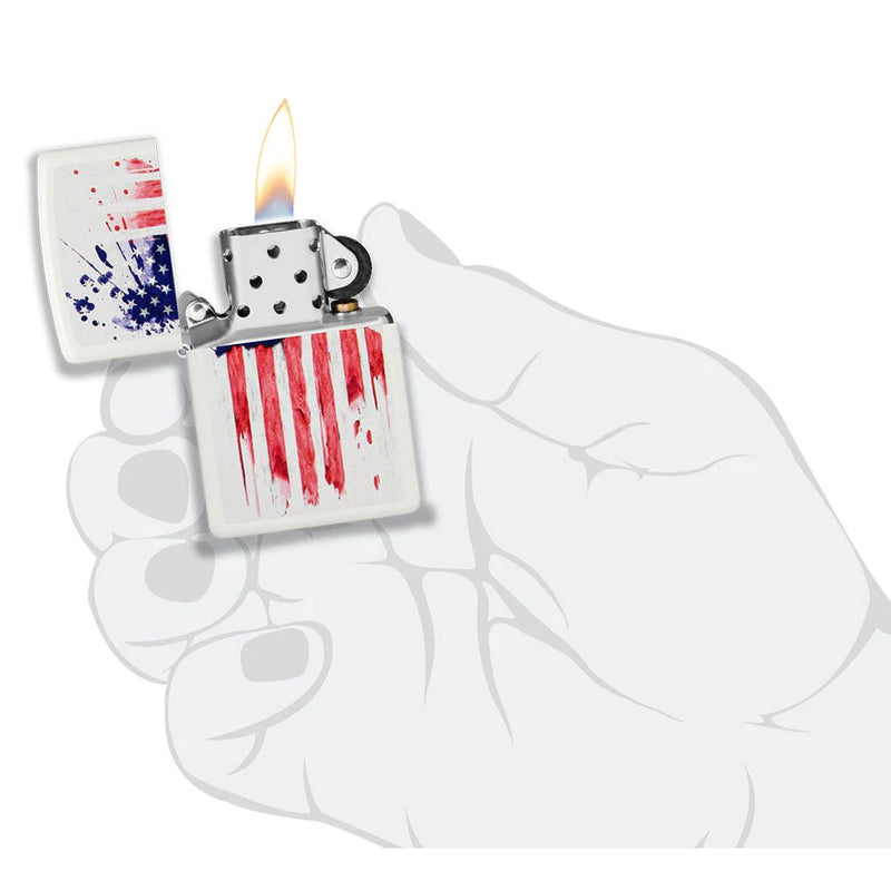 Zippo US Flag Design-Optics Force