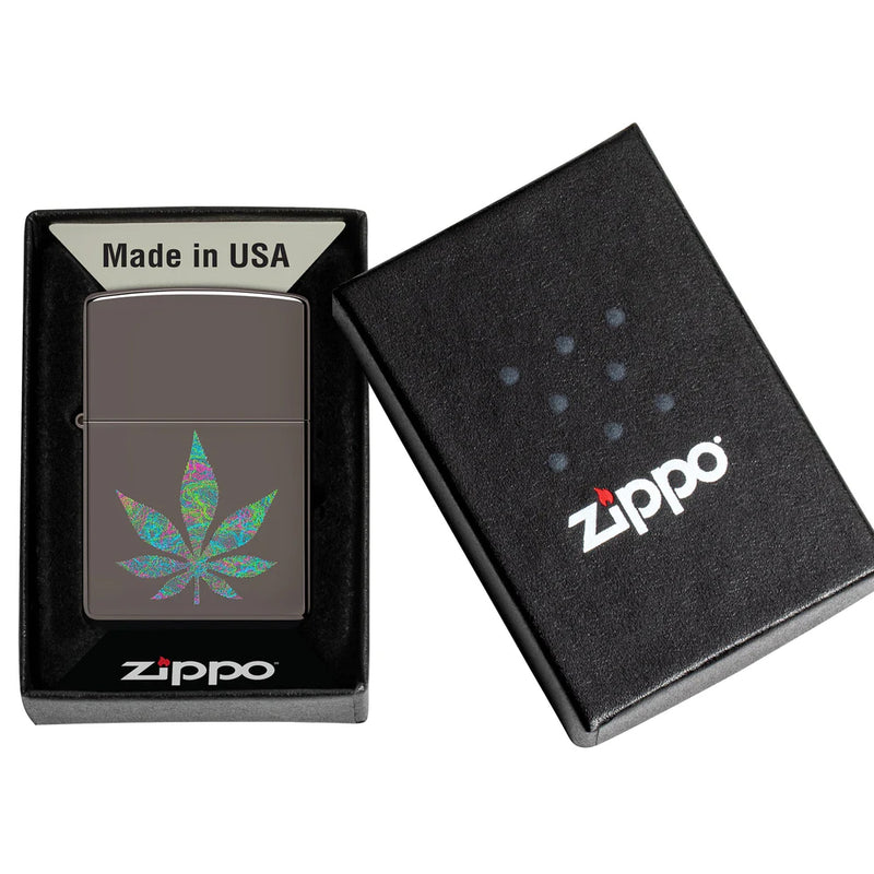 Zippo Funky Cannabis Design-Optics Force