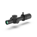 Swampfox Tomahawk II 1-6X24 SFP LPVO BFO Bright Fiber Optic Riflescope