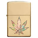 Zippo Pot Leaf Fusion Design-Optics Force