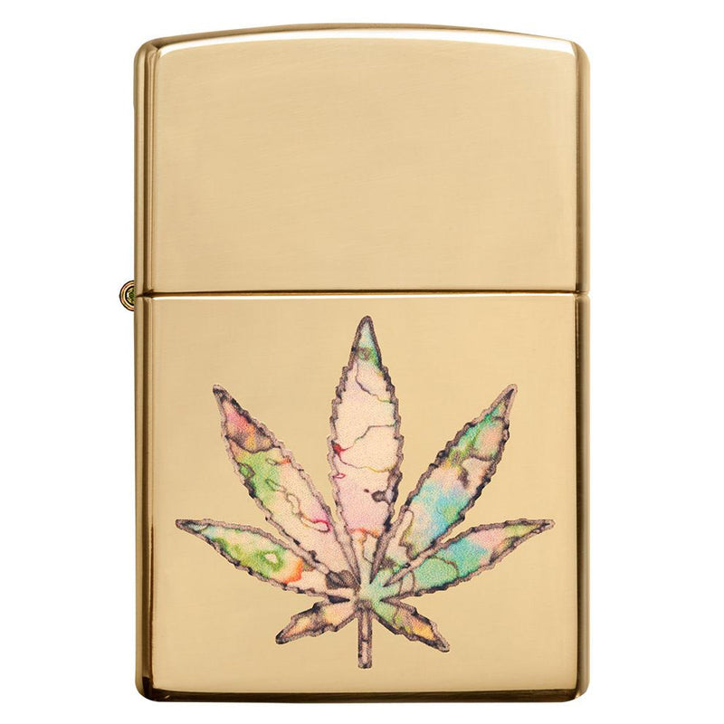 Zippo Pot Leaf Fusion Design-Optics Force