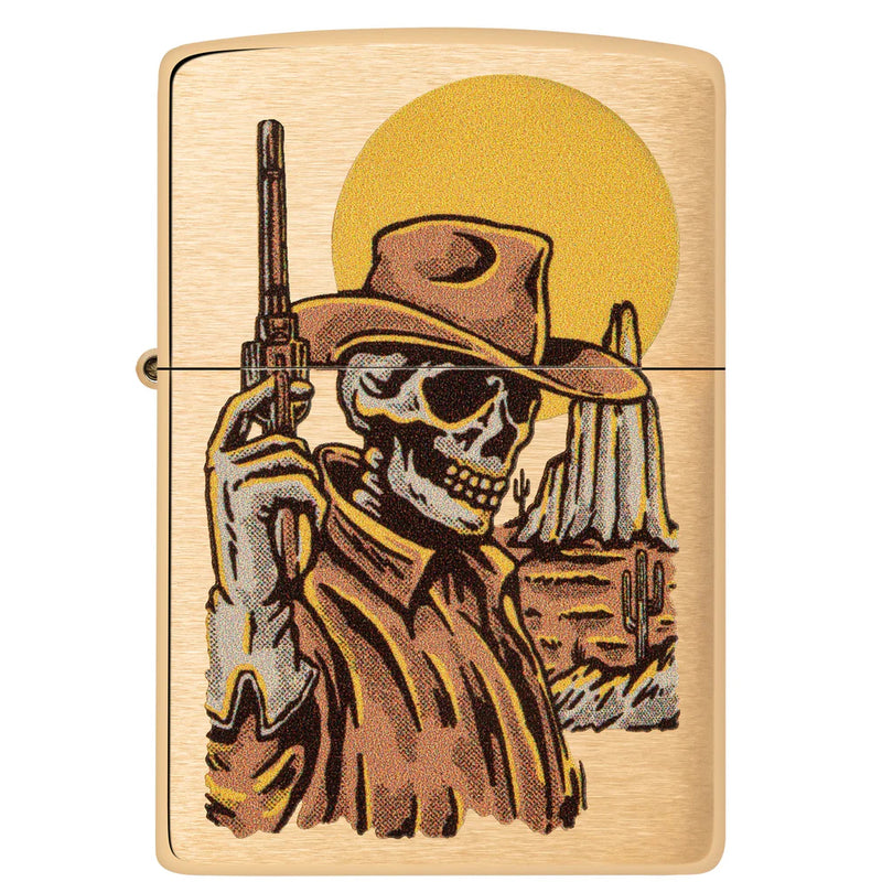 Zippo Cowboy Skull Design-Optics Force