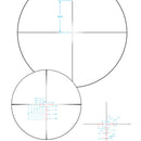 Steiner HX6 2-12x42mm MHR-MOA RFP 30mm Rifle Scopes
